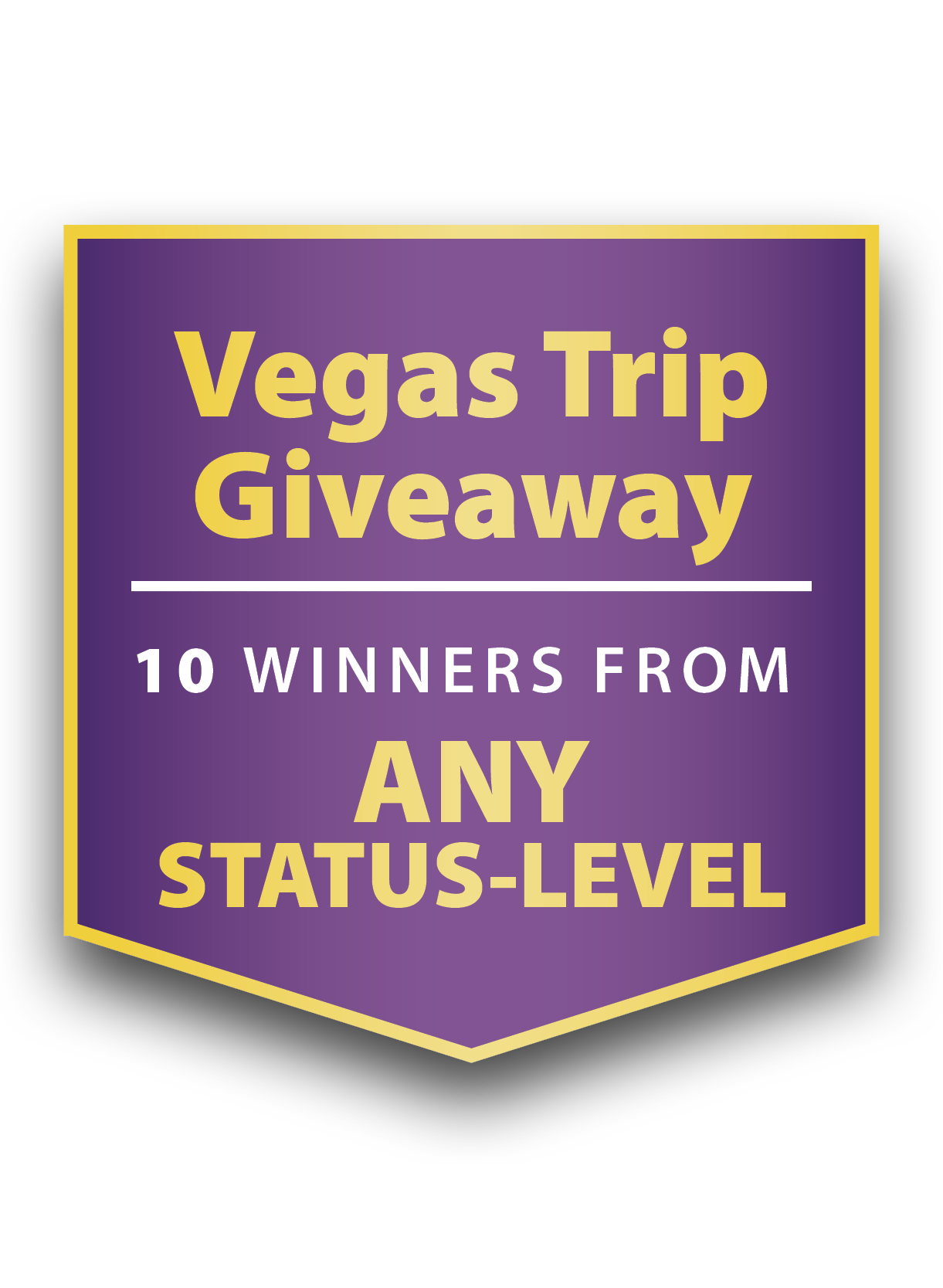 Q1_Web Graphic_Quarterly Status Level Giveaway_Vegas Trip