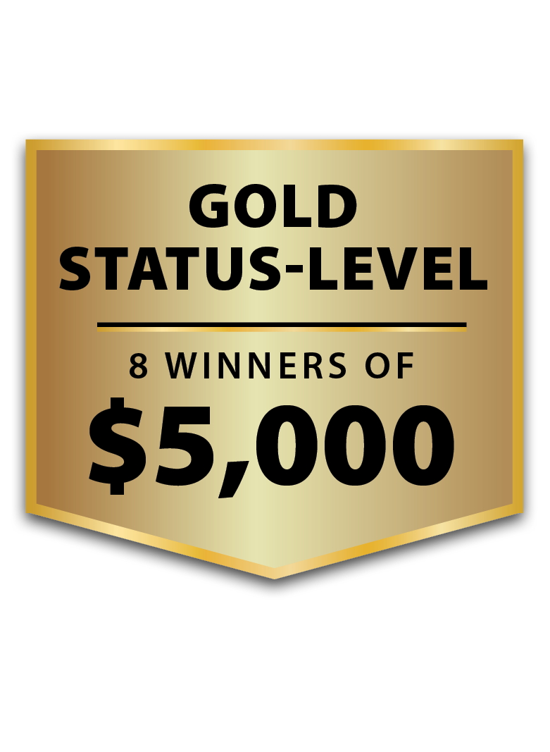 Q2_Web Graphic_Gold_Quarterly Status Level Giveaway