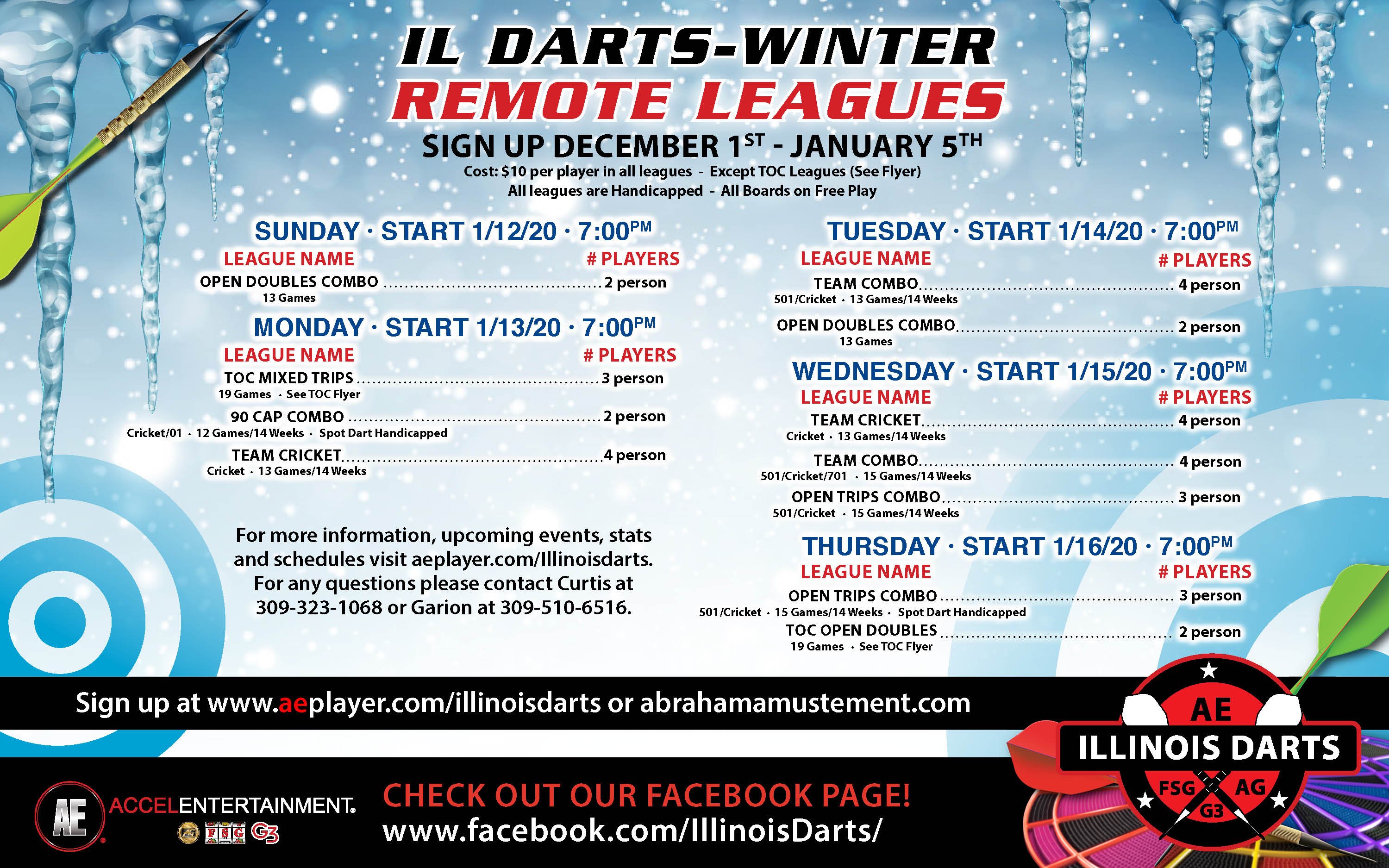Illinois Dart Leagues